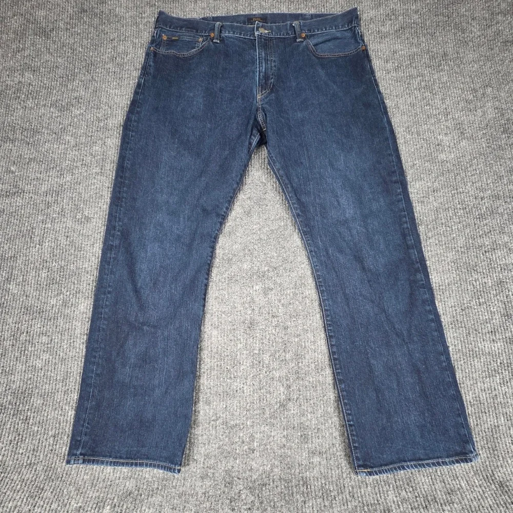 Polo Ralph Lauren Men's Dark Wash Straight Leg Jeans 40x32